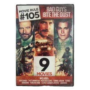 Movie Rule #105: Bad Guys Bite the Dust (DVD) Brand New Sealed/Free Shipping